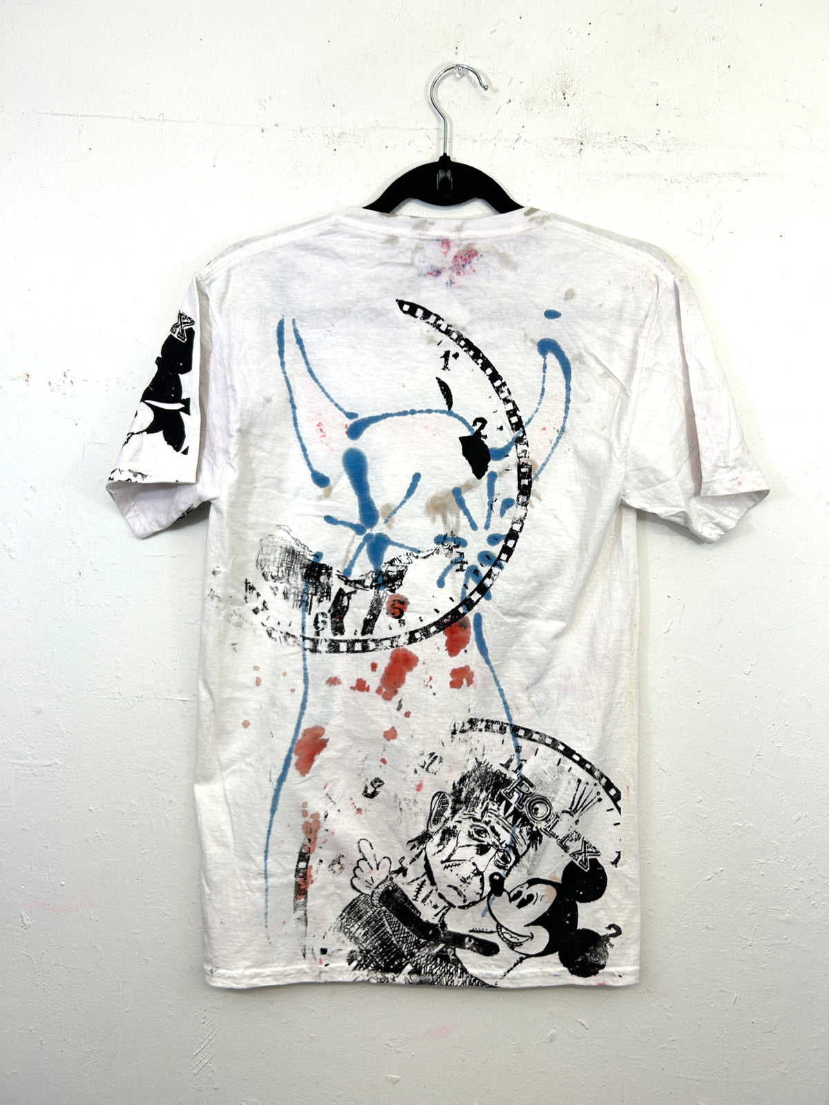 AOE Owl T-Shirt Hand-Painted by Scooter La Forge 26/30