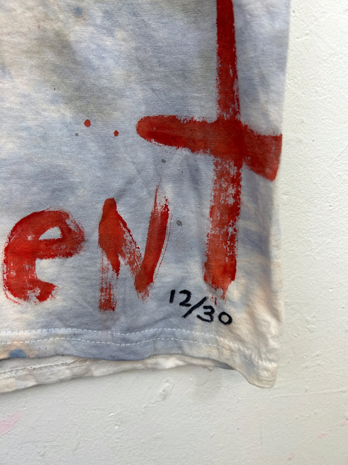 Fame is Violent T-Shirt Hand-Painted by Scooter La Forge 12/30