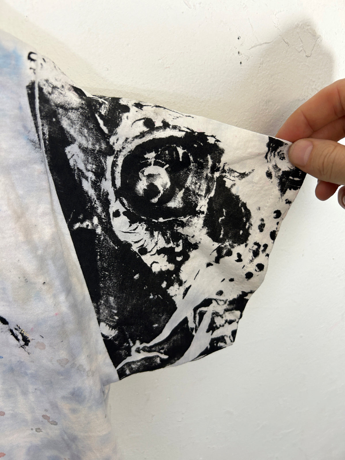 Fame is Violent T-Shirt Hand-Painted by Scooter La Forge 12/30