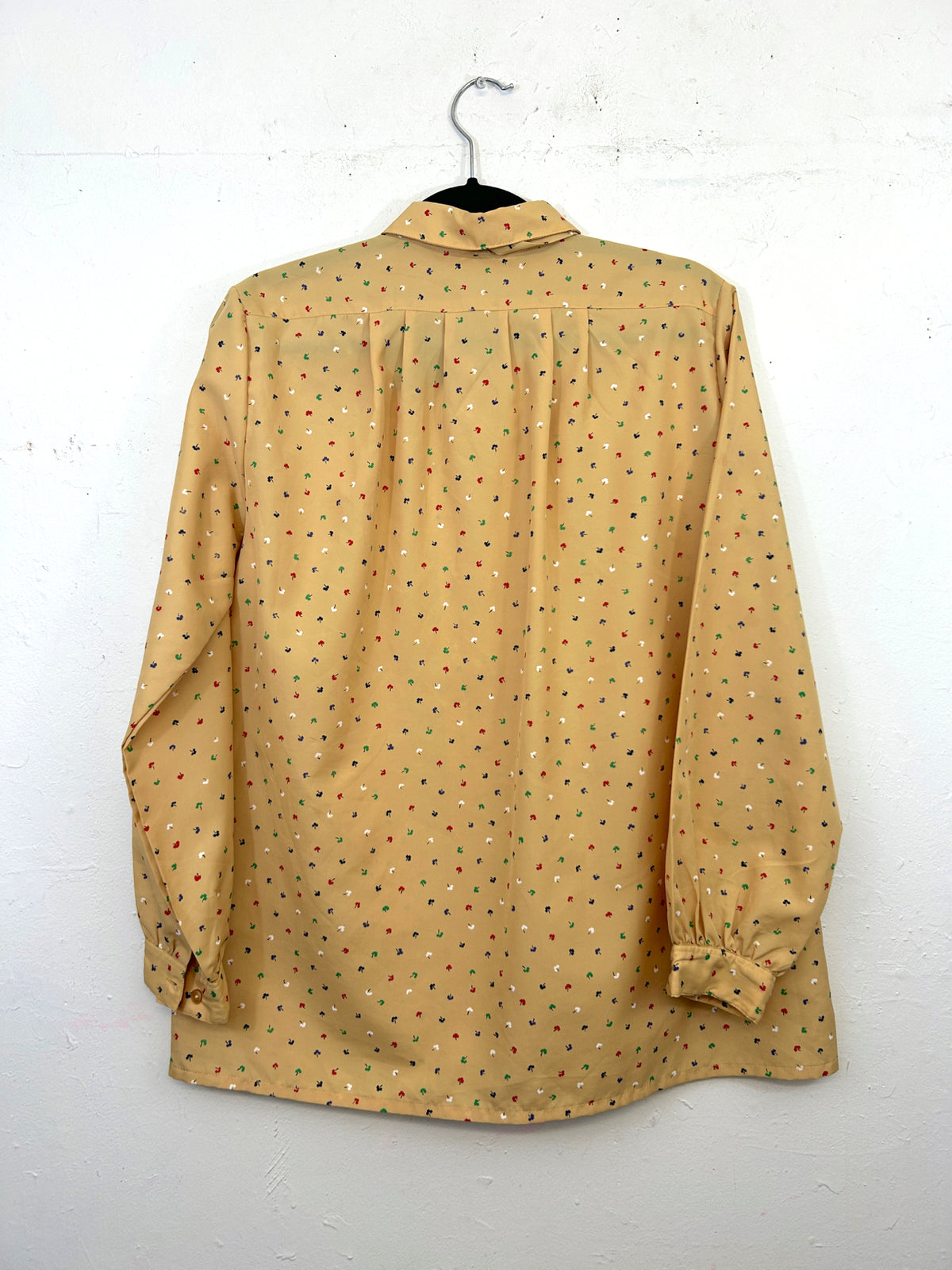Polyester Tie Blouse