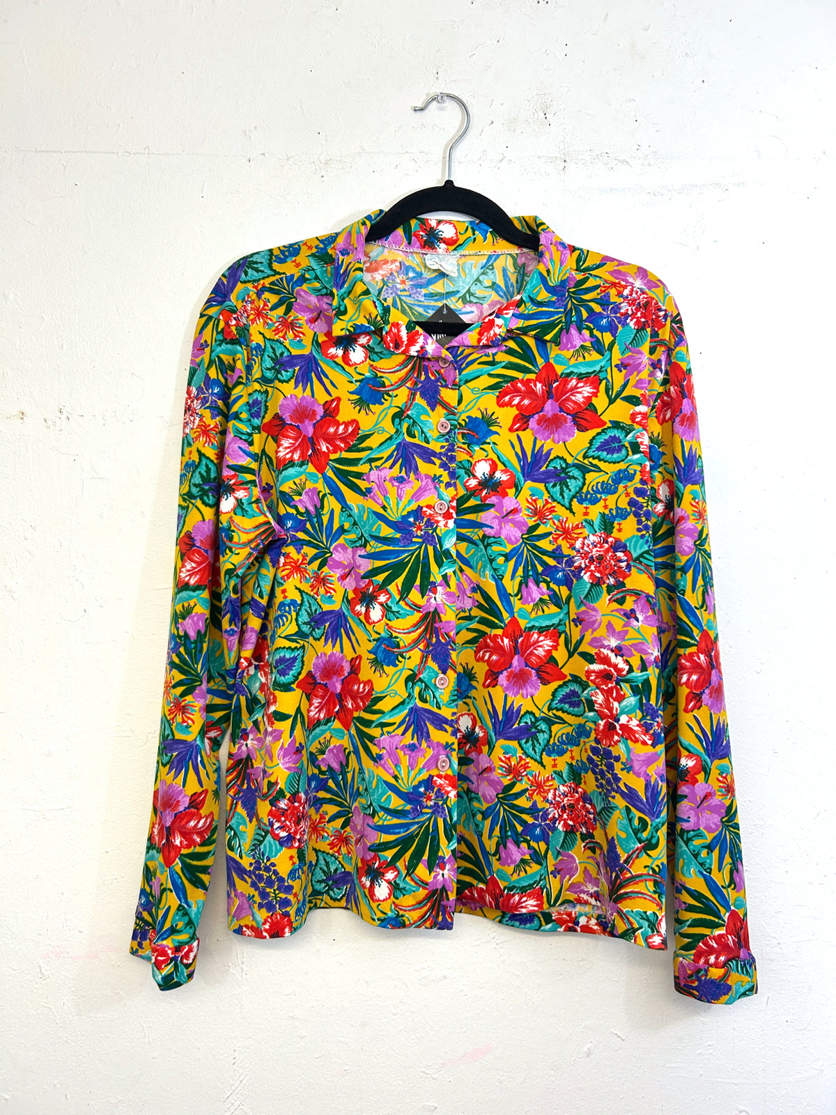 Royal Floral Blouse