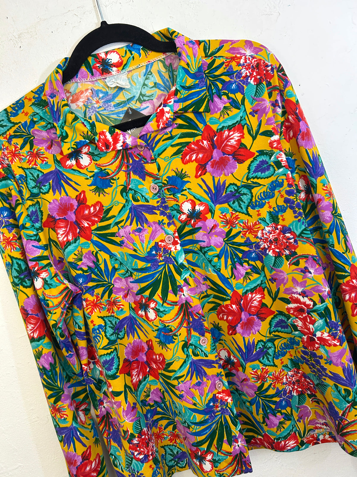 Royal Floral Blouse