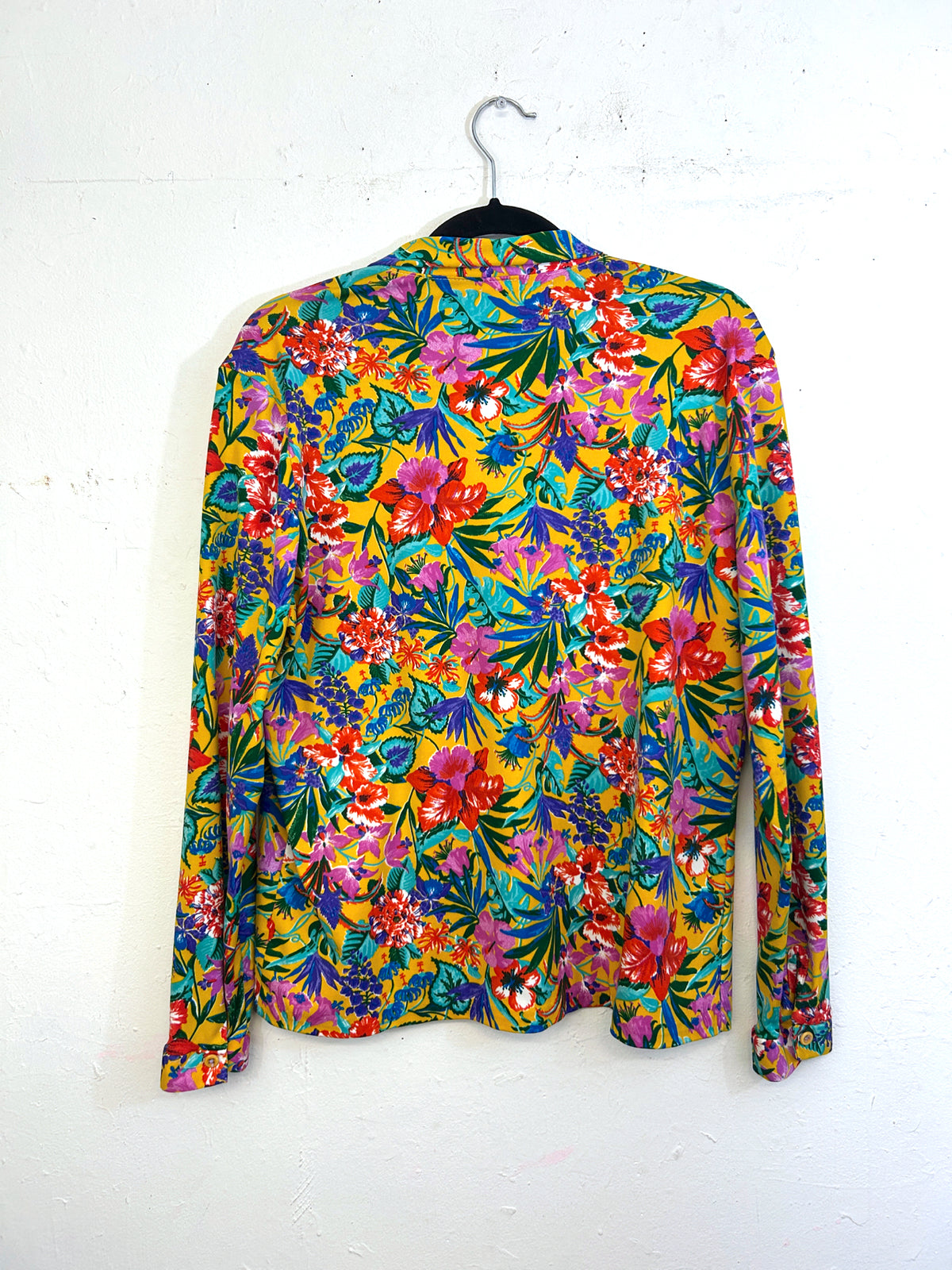 Royal Floral Blouse
