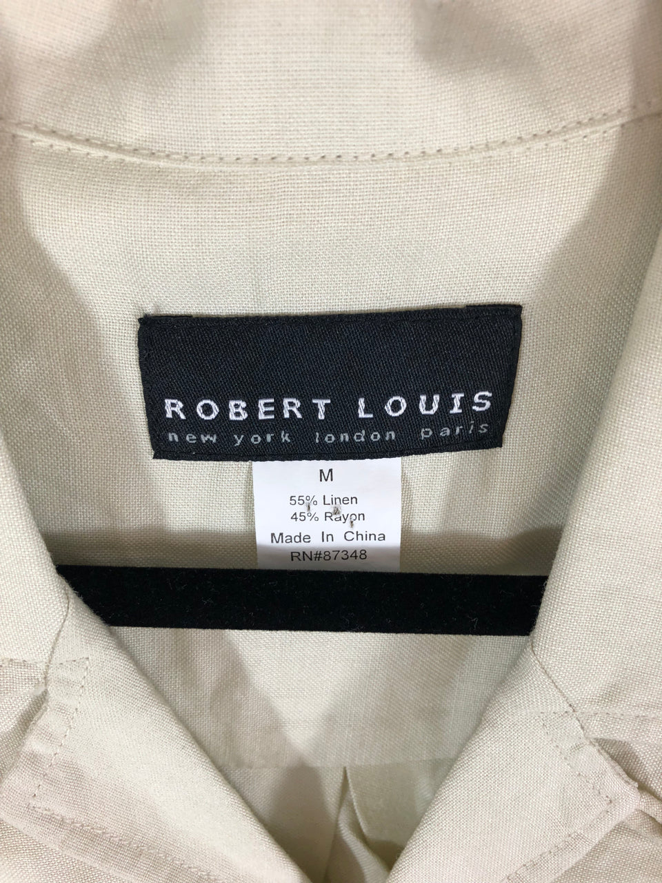 Robert Louis Embroidered Shirt (Deadstock)