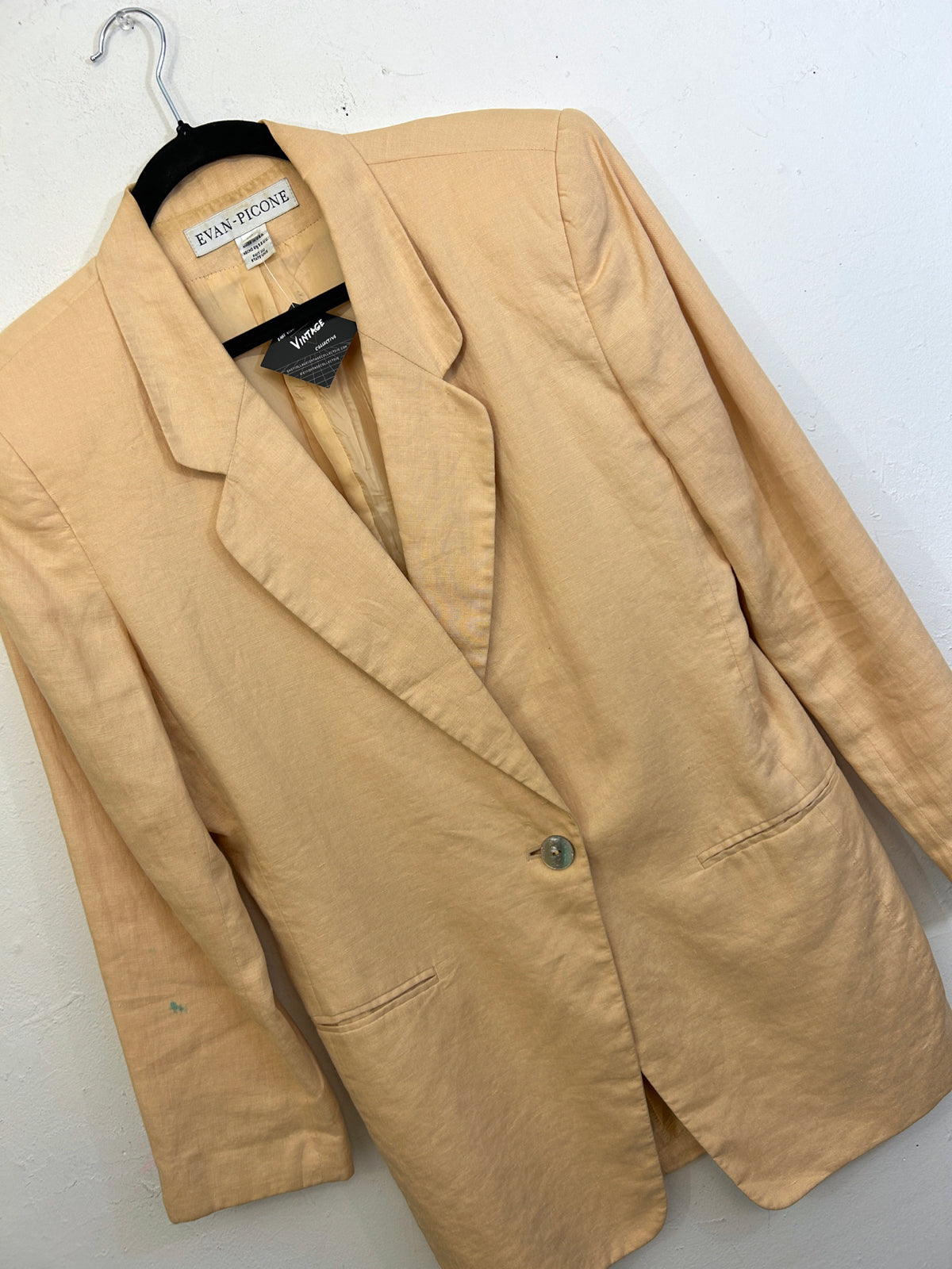 Evan-Picone Linen Blazer