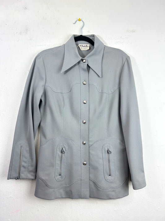 70s Polyester Top/Jacket