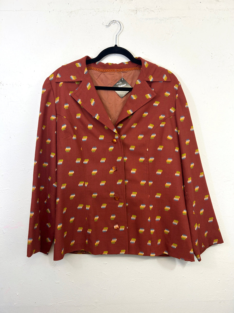 Printed Blazer
