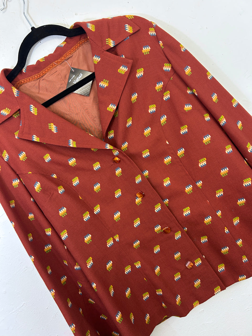 Printed Blazer