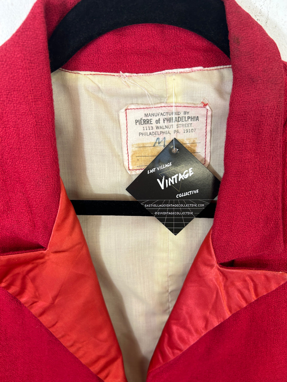 Red Cropped Magic Jacket