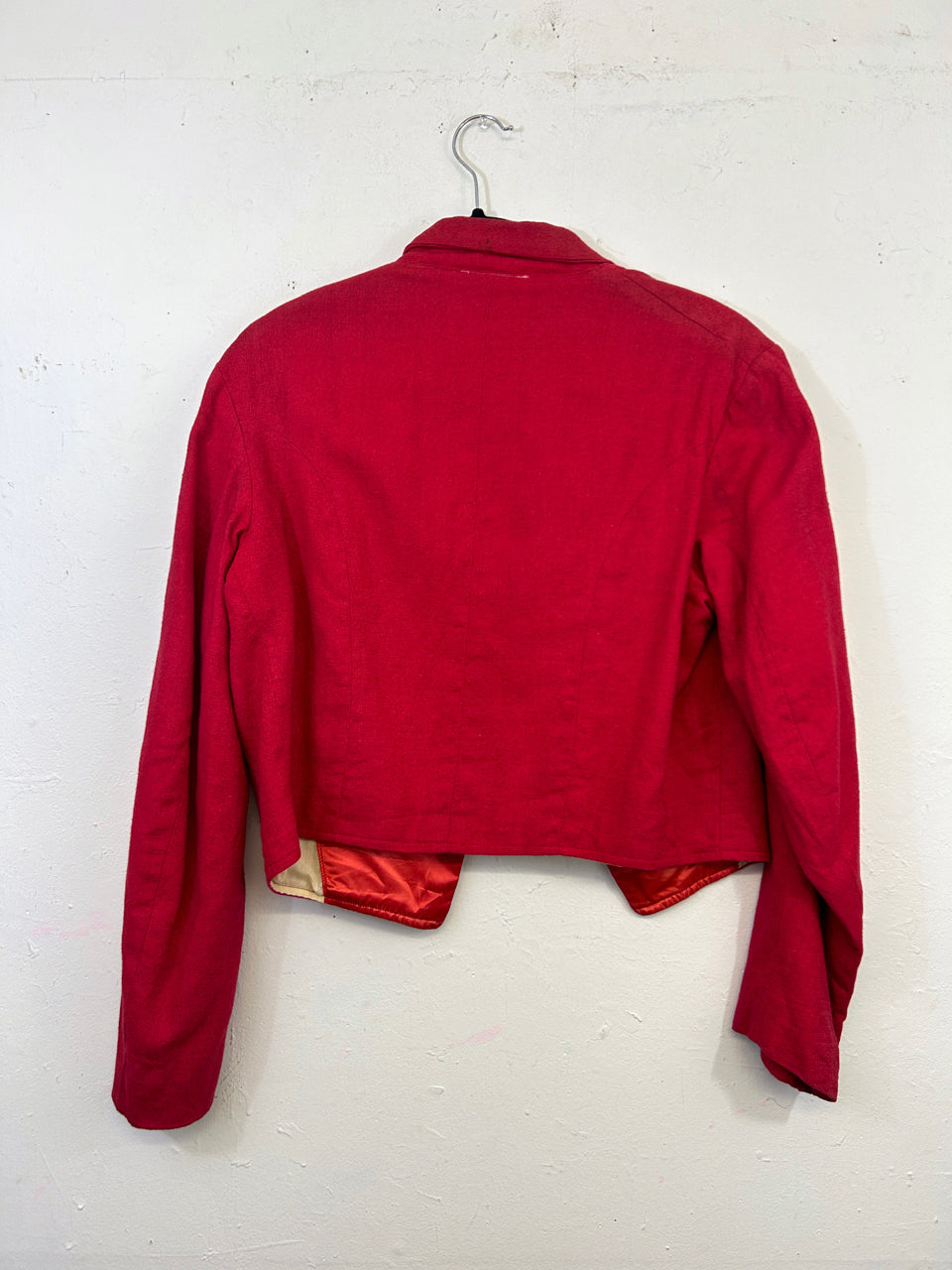 Red Cropped Magic Jacket