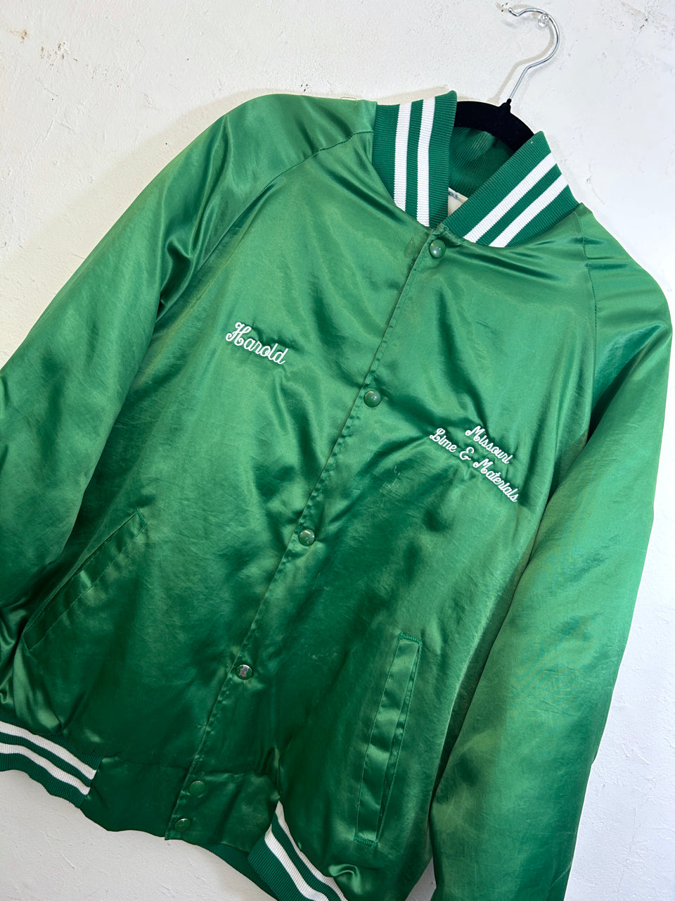 Missouri Lime & Materials "Harold" Satin Jacket