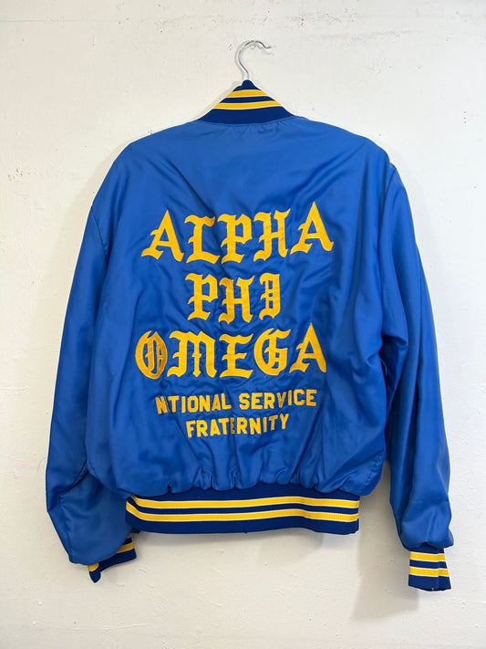 Alpha Phi Omega Satin Jacket
