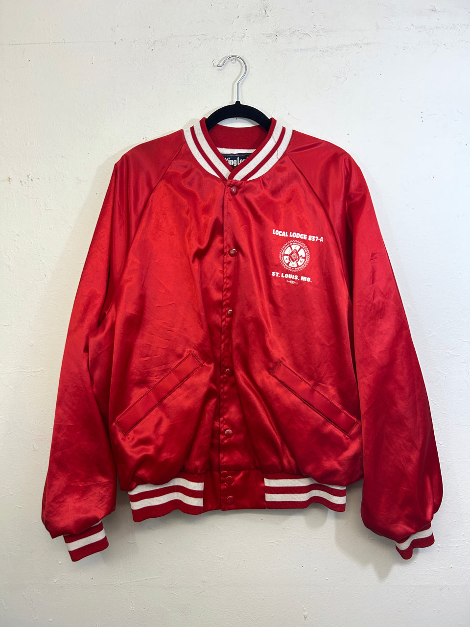 Local Lodge 837-A St. Louis, MO Satin Jacket