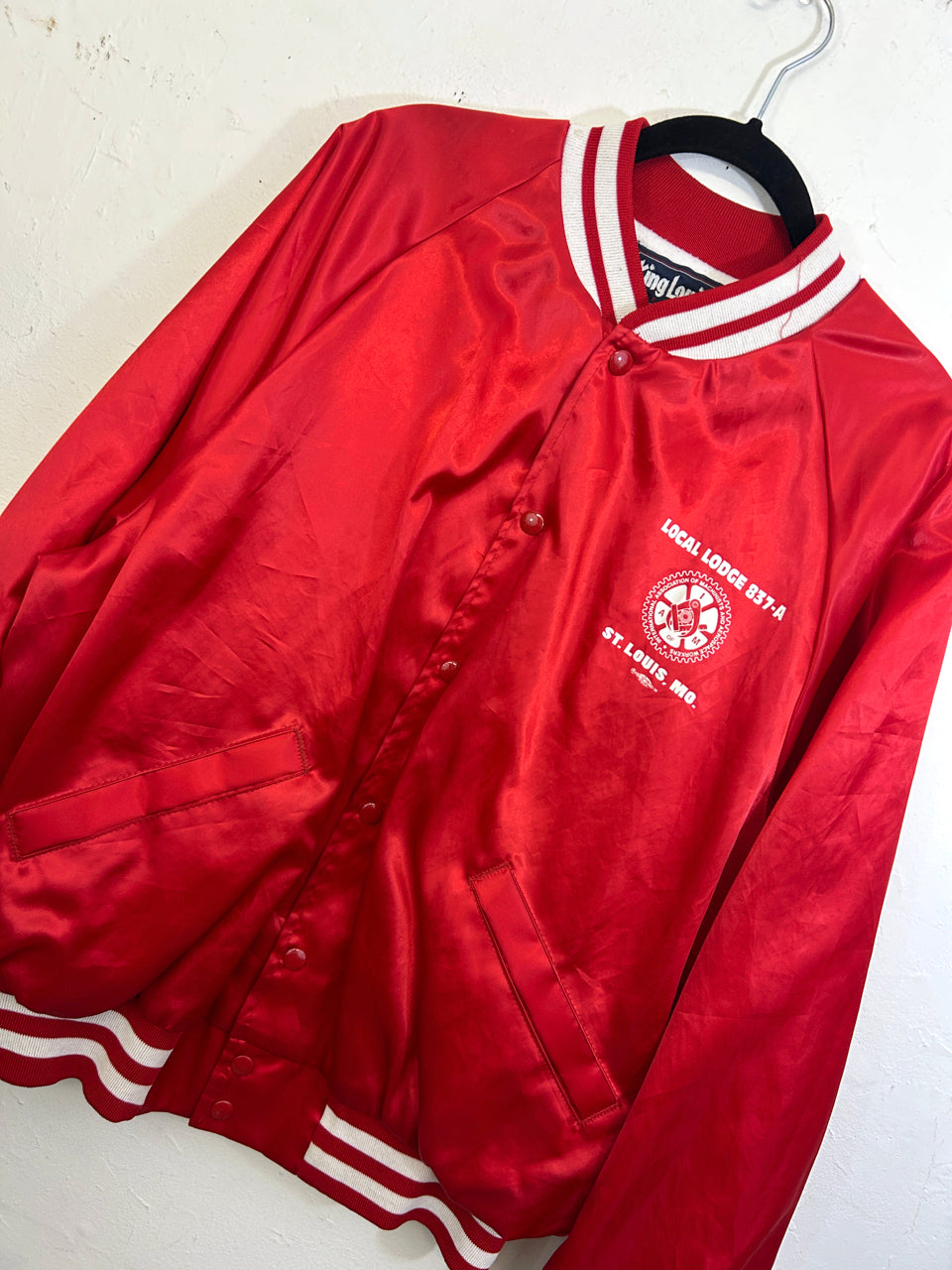 Local Lodge 837-A St. Louis, MO Satin Jacket