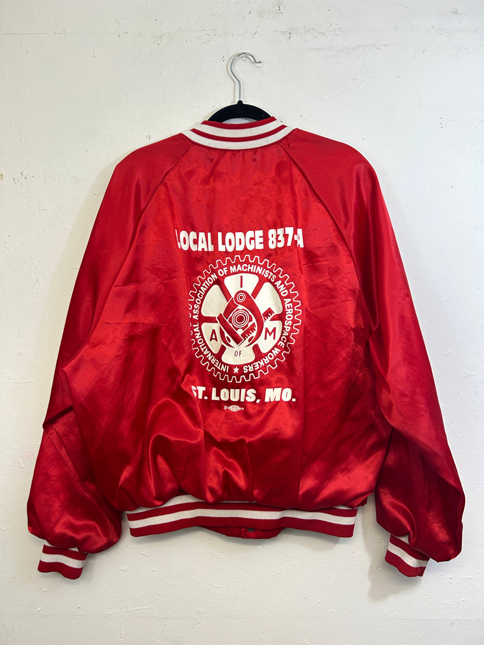 Local Lodge 837-A St. Louis, MO Satin Jacket