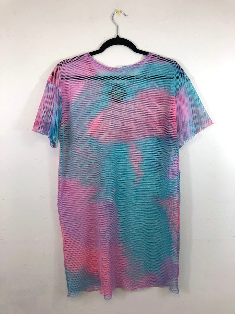 Pink & Blue Mesh Shirt / Dress