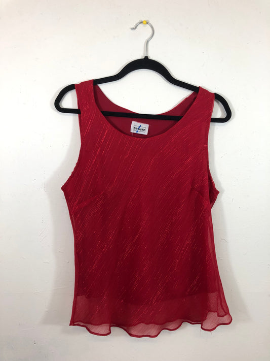 Beware Tank Blouse