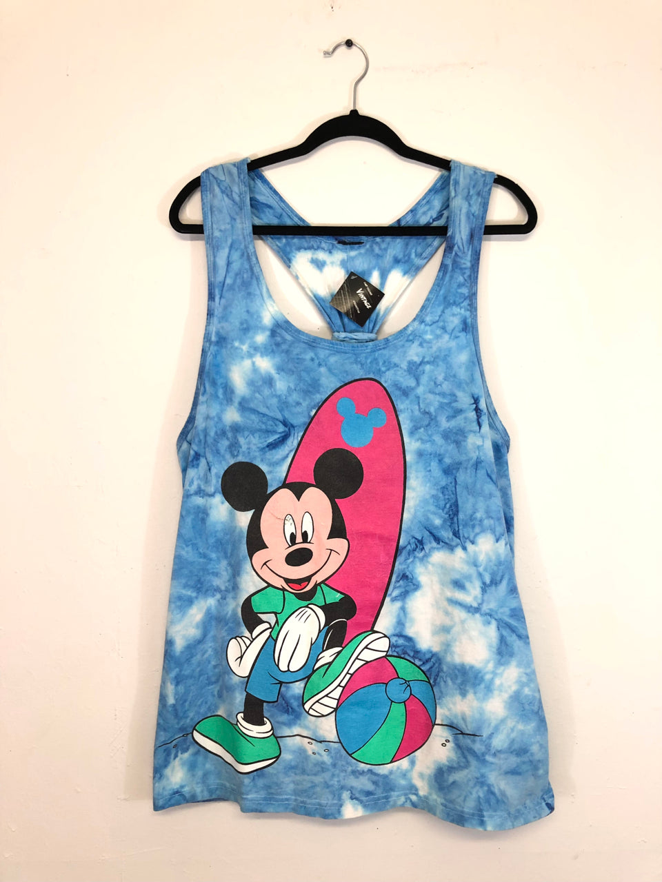 Mickey Mouse Tie Dyed Tank Top