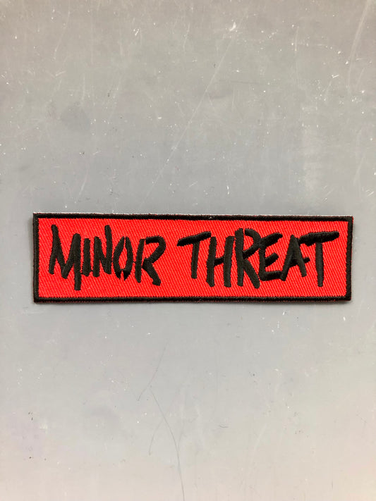 Minor Threat Iron-On Patch