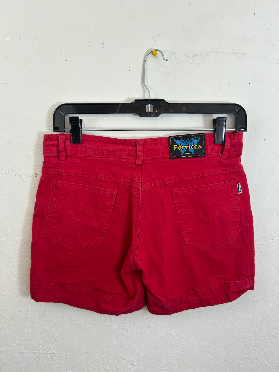 Forricca Jeans Red Shorts