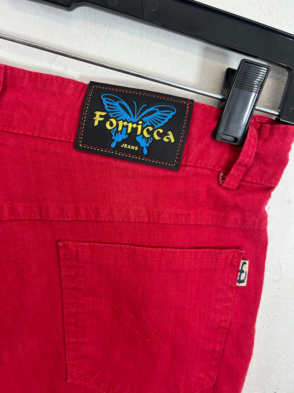 Forricca Jeans Red Shorts
