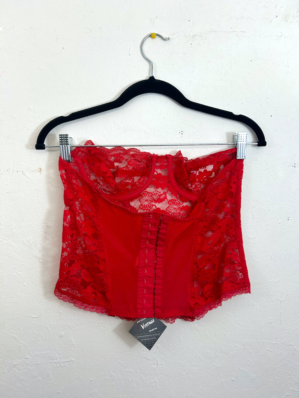 Dolores Poirette Red Lace Corset
