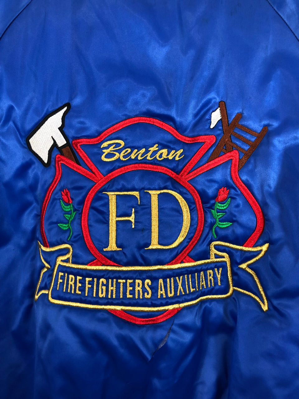 Benton Fire Department Satin Jacket