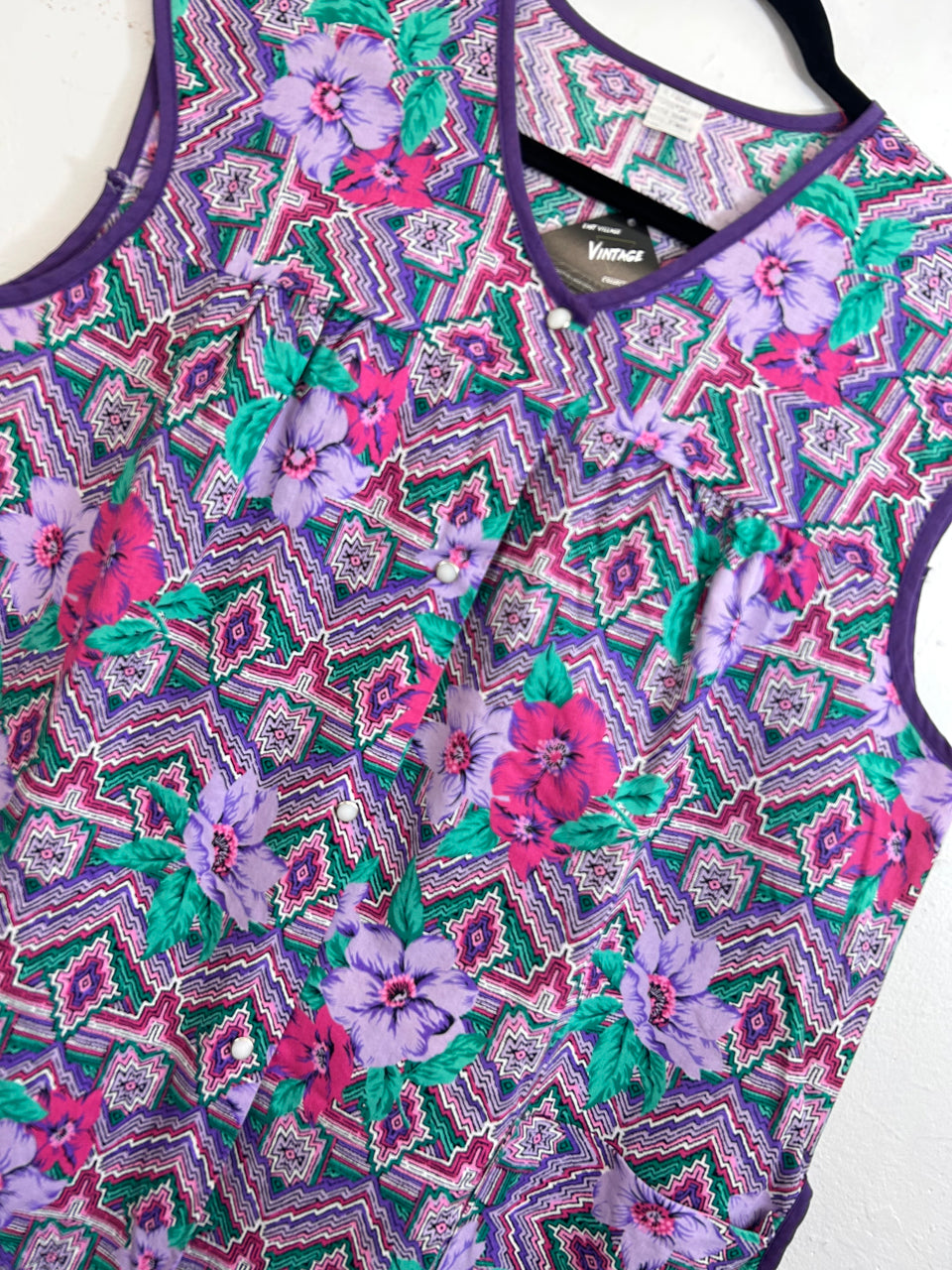 New Mexico & Flowers Apron Top