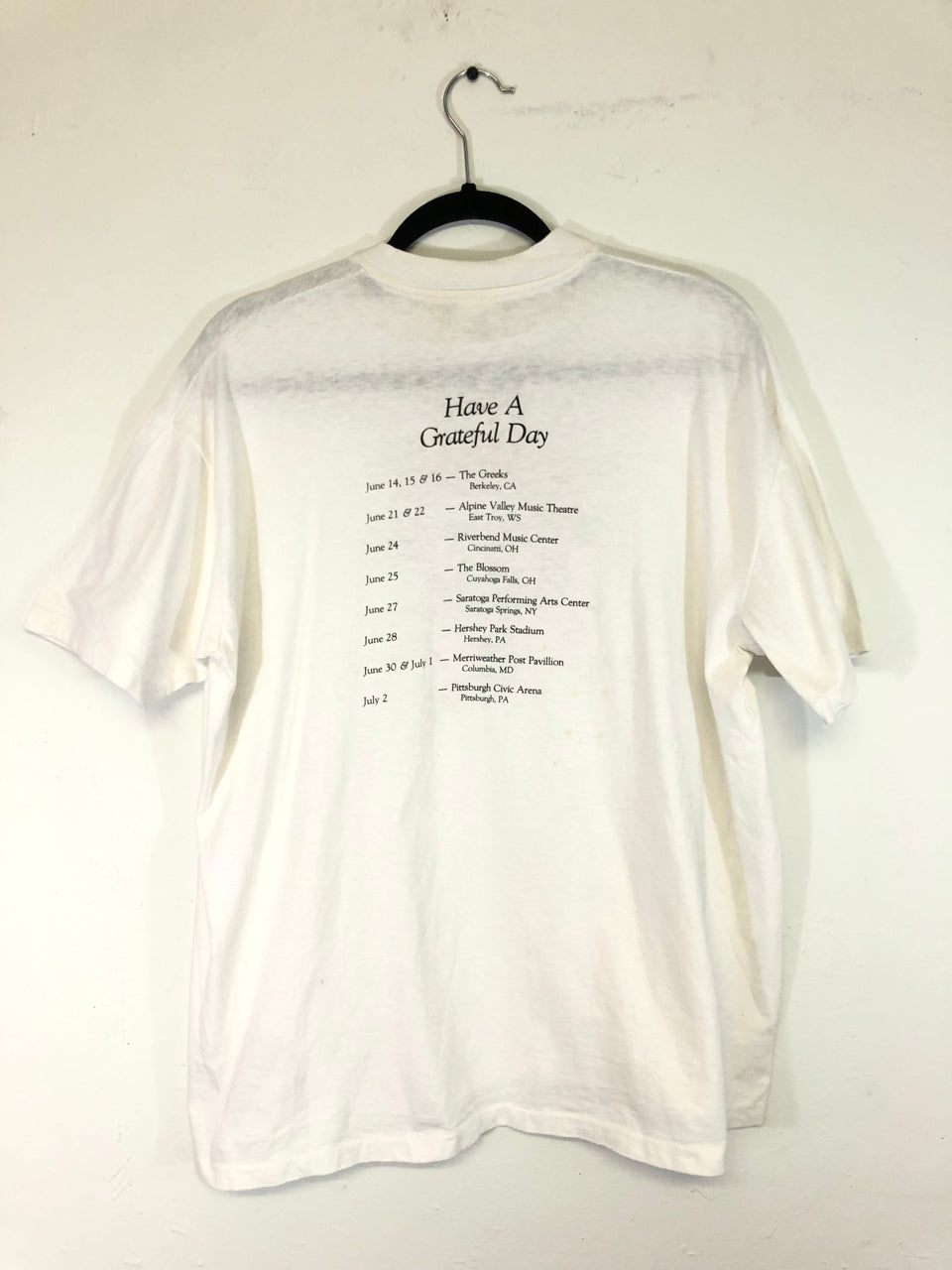 Grateful Dead Summer Tour 1985 T-Shirt – East Village Vintage