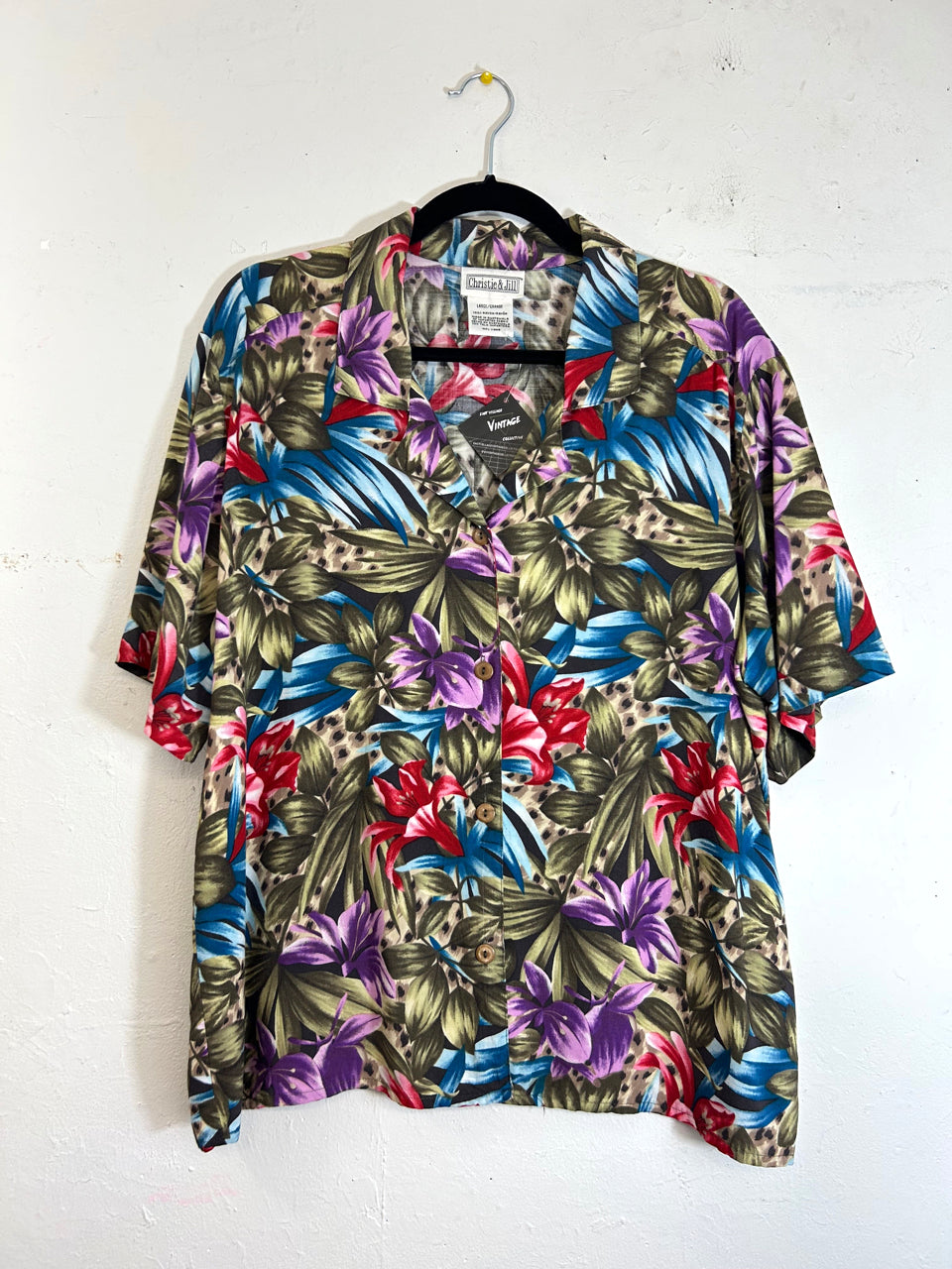 Christie & Jill Tropical Blouse