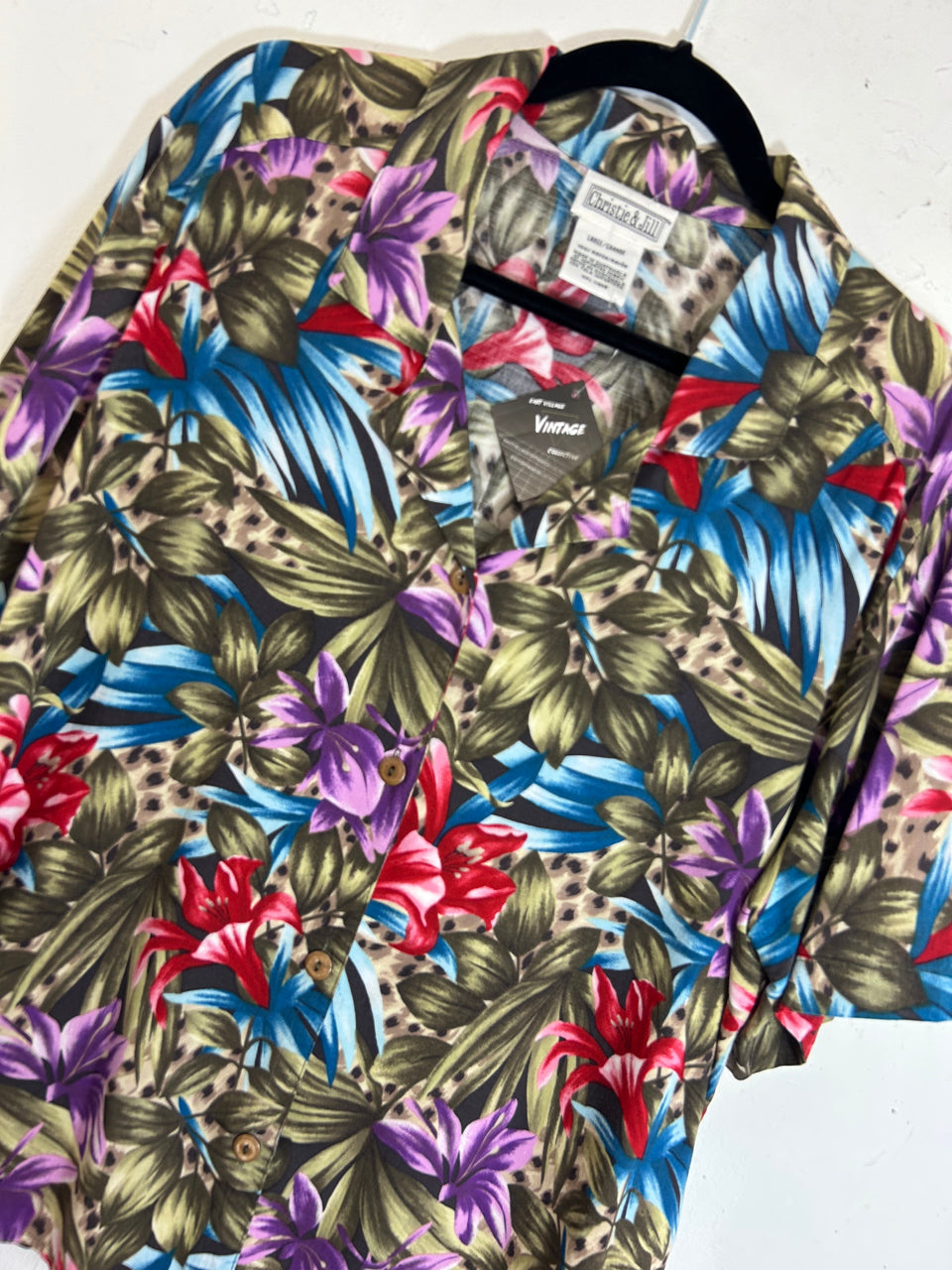 Christie & Jill Tropical Blouse