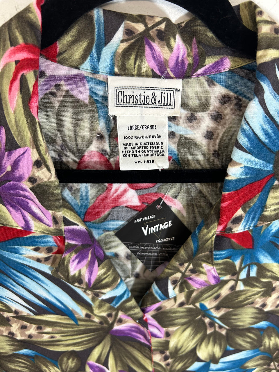 Christie & Jill Tropical Blouse