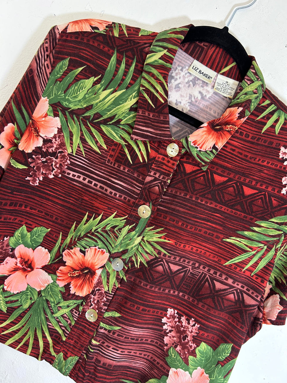 Liz Baker Tropical Top