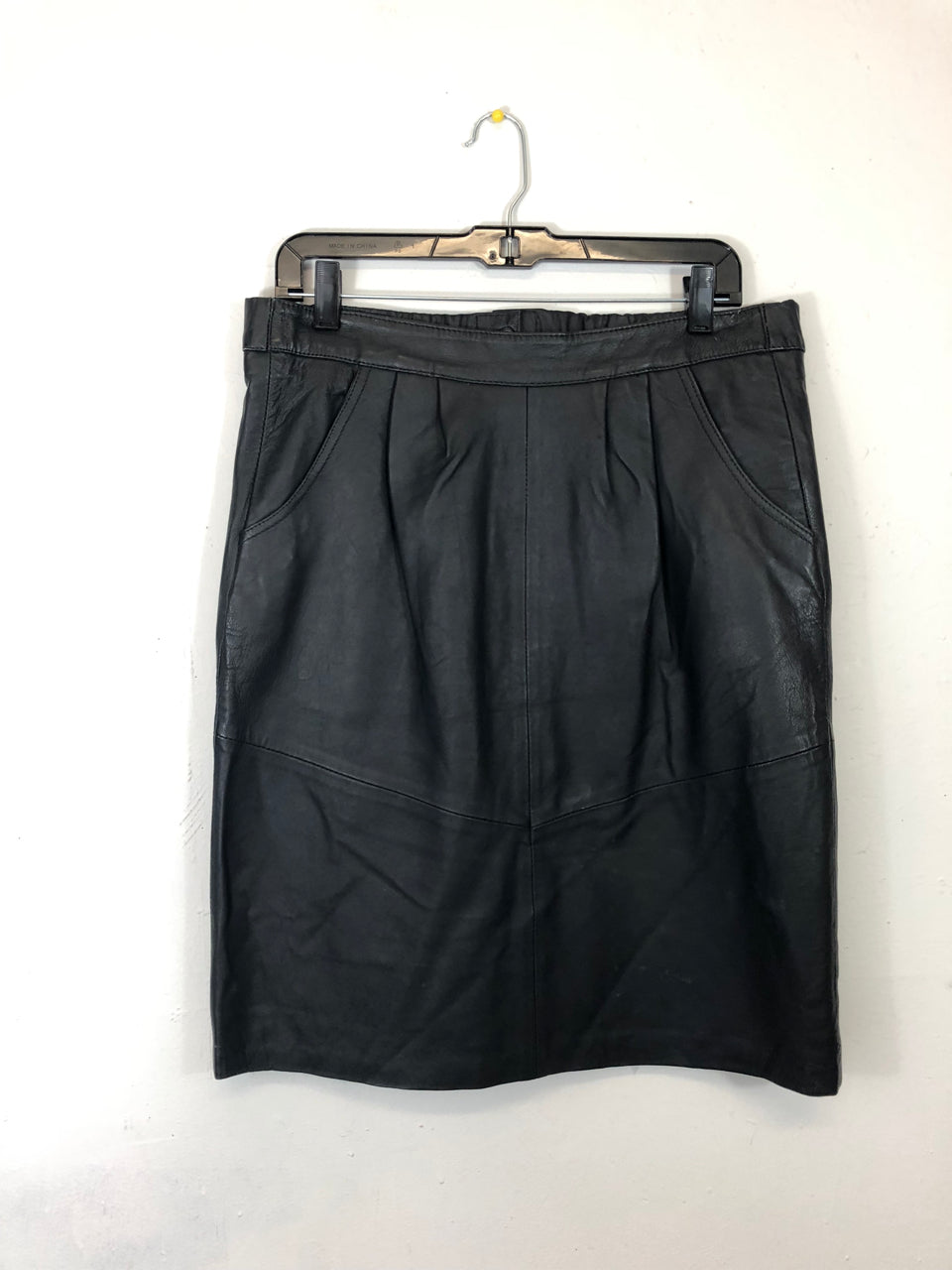 Black Leather Skirt