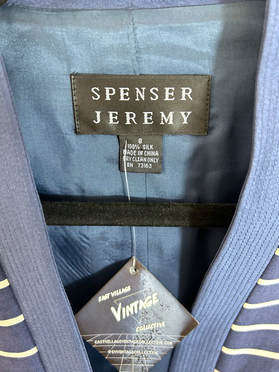 Spenser Jeremy 90s Striped Blazer