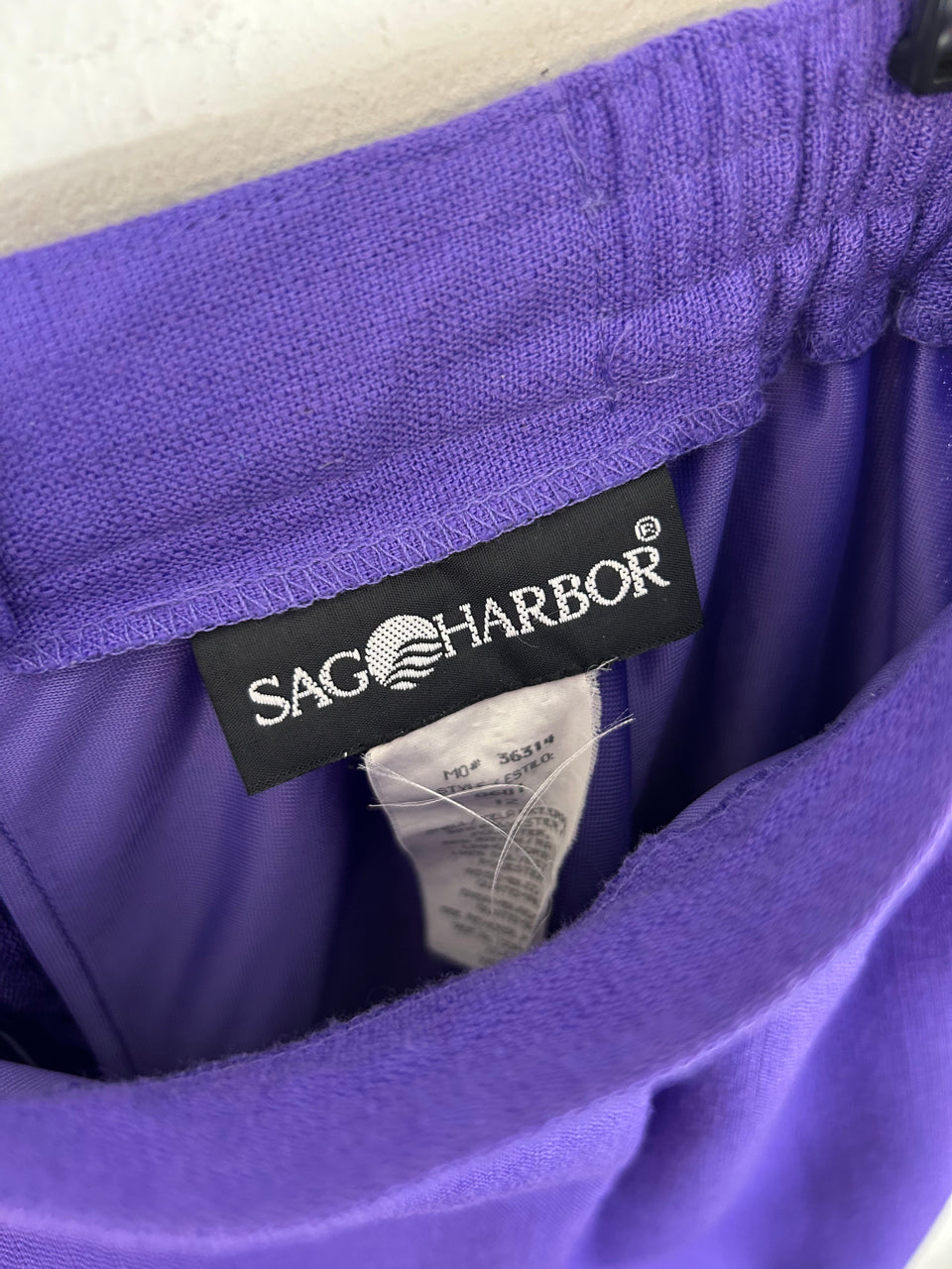 Sag Harbor Purple Skirt