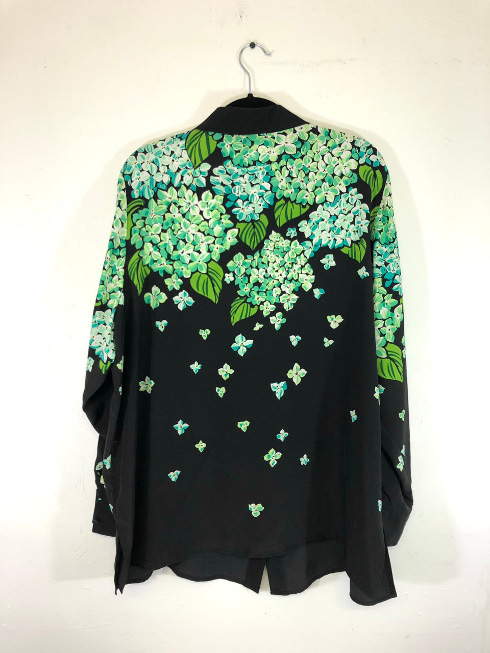 Bob Mackie Floral Sequined & Beaded Blouse (Variation 1)