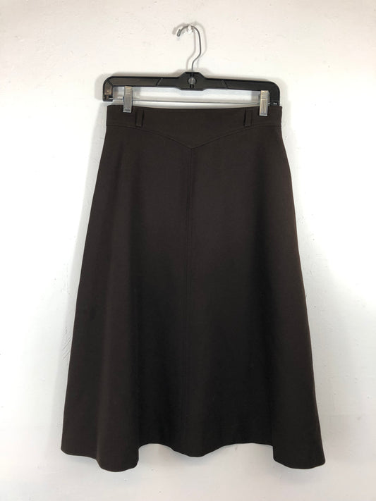College Town Brown Skirt