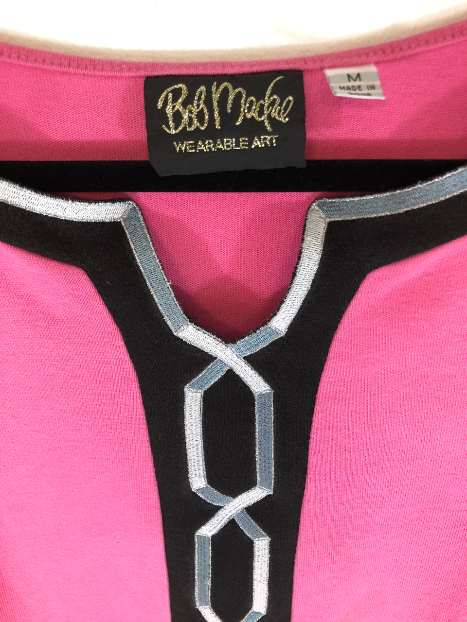 Bob Mackie Pink Tunic Top