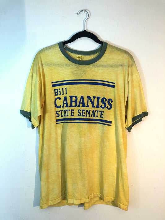 Bill Cabaniss State Senate Ringer T-Shirt