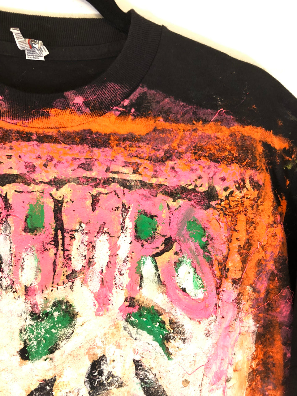 The Cramps Hand Painted Black T-Shirt