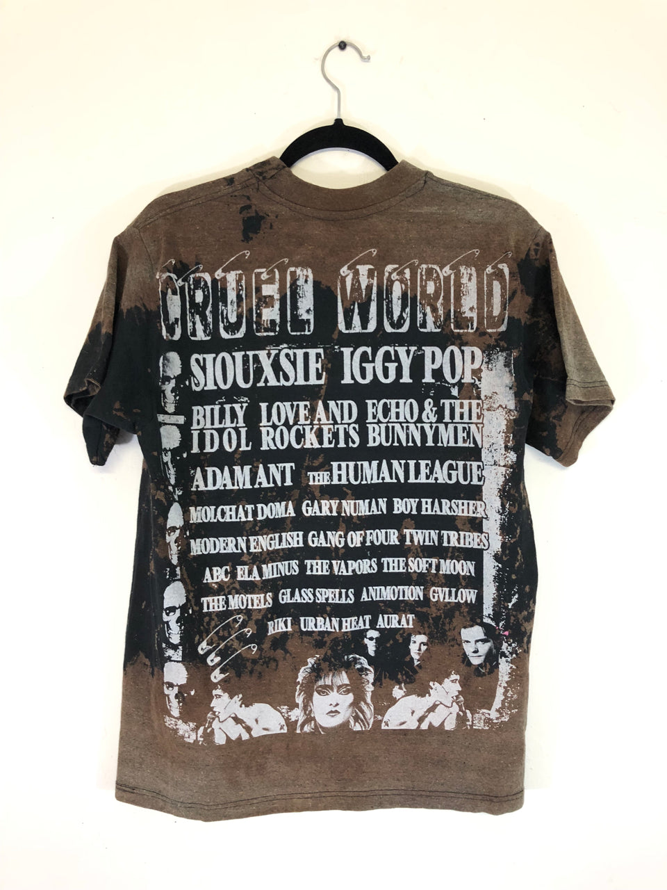 Cruel World T-Shirt Black/Brown Speckled