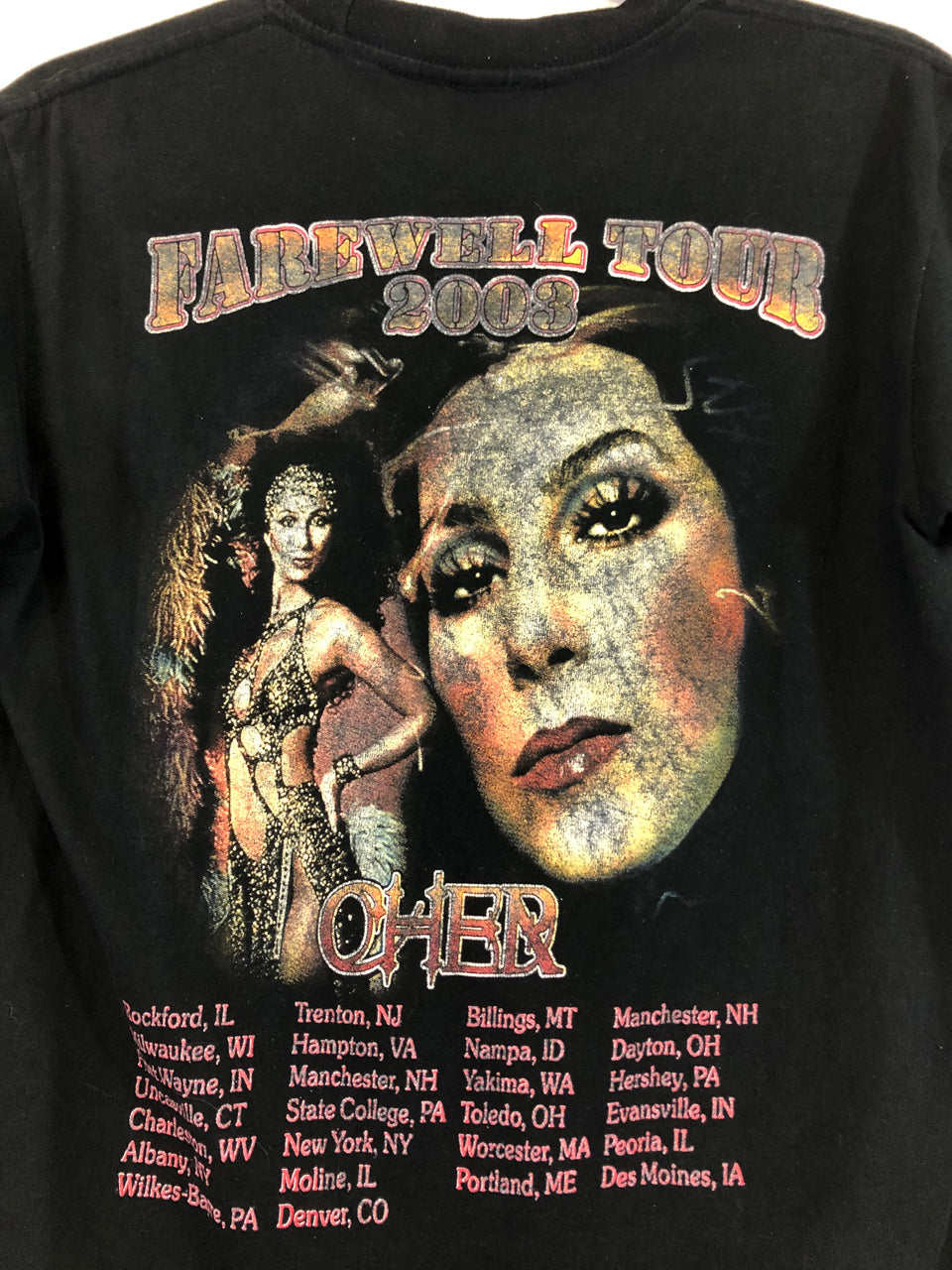 Cher Farewell Tour 2003 T-Shirt