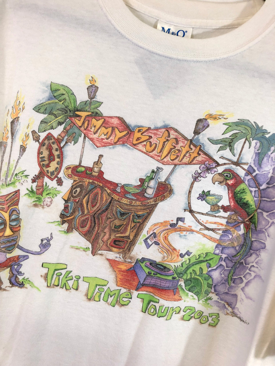 Jimmy Buffett Tiki Time Tour 2003 T-Shirt