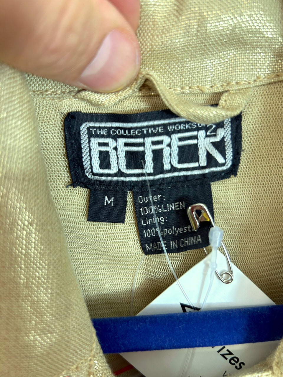 90s Gold Berek Jacket (Deadstock)