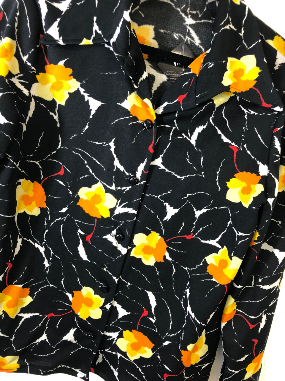 Floral 70s Top