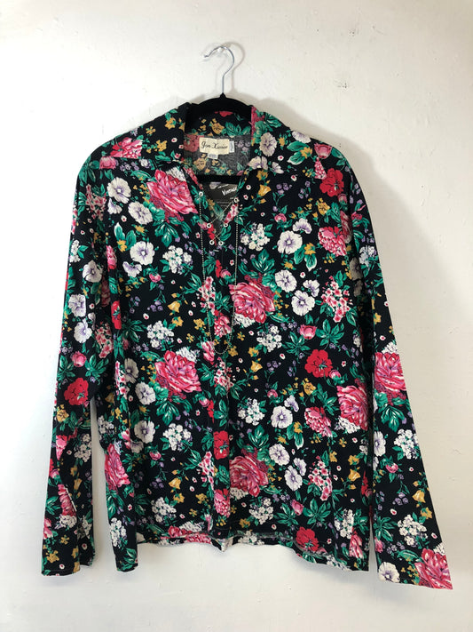 Jon Xavier Floral Chain Top
