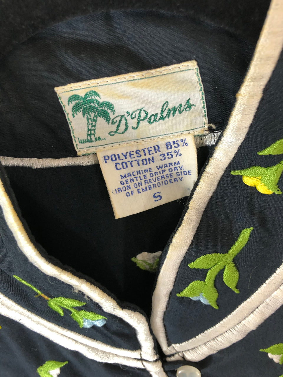 D'Palms Embroidered Top