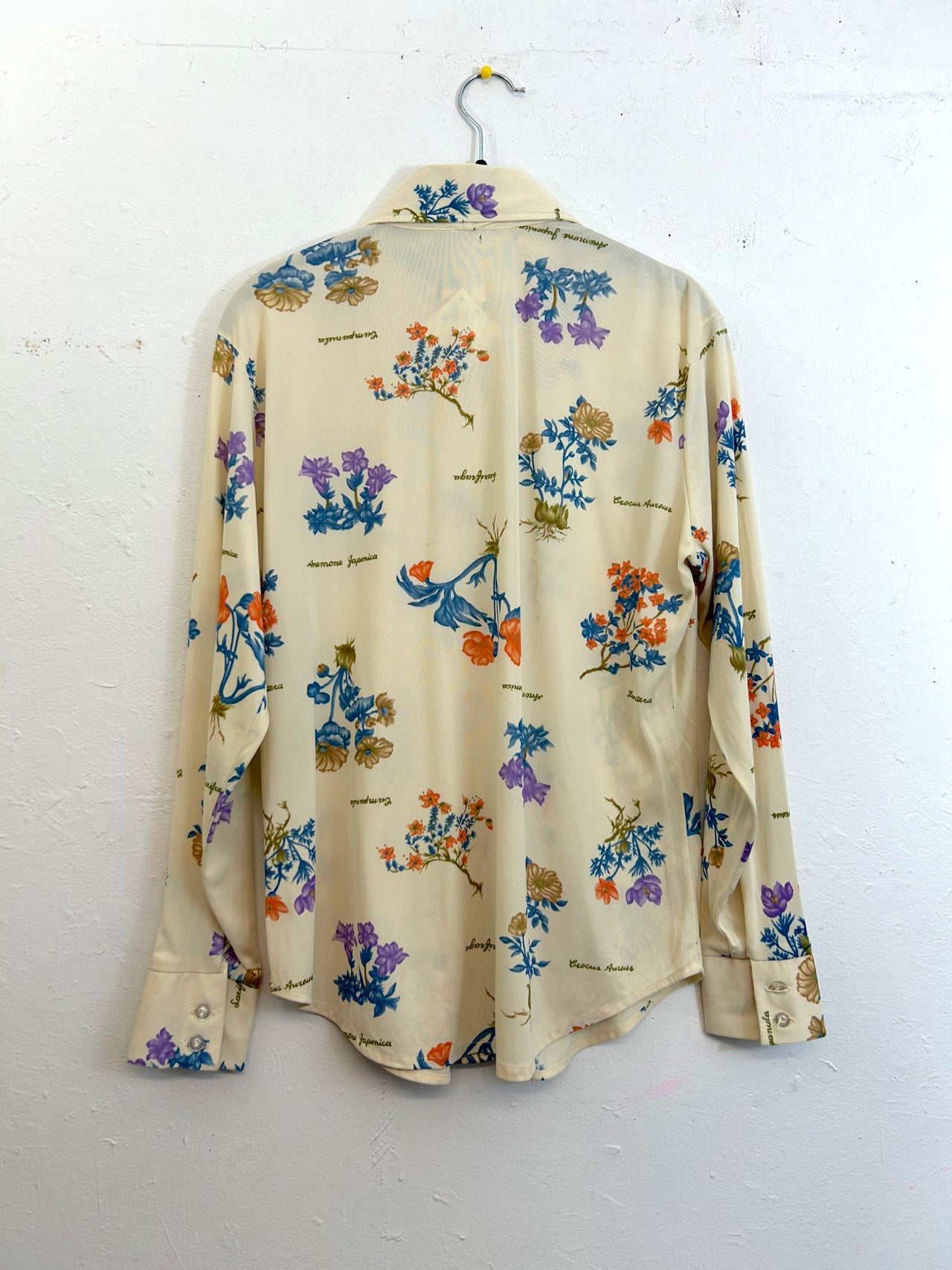 Floral 70s Blouse
