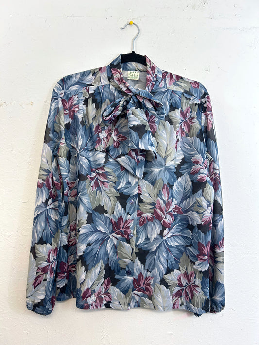 John Abbott Tie Blouse
